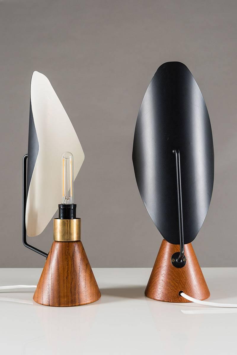 Swedish Mid-Century Modern Table Lamps by Svend Aage Holm-Sørensen for ASEA For Sale