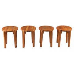 Swedish Stools in Pine