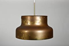 "Bumling" Ceiling Light with Fierce Patina