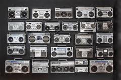 Unique Vintage Boombox Collection from the 1980s