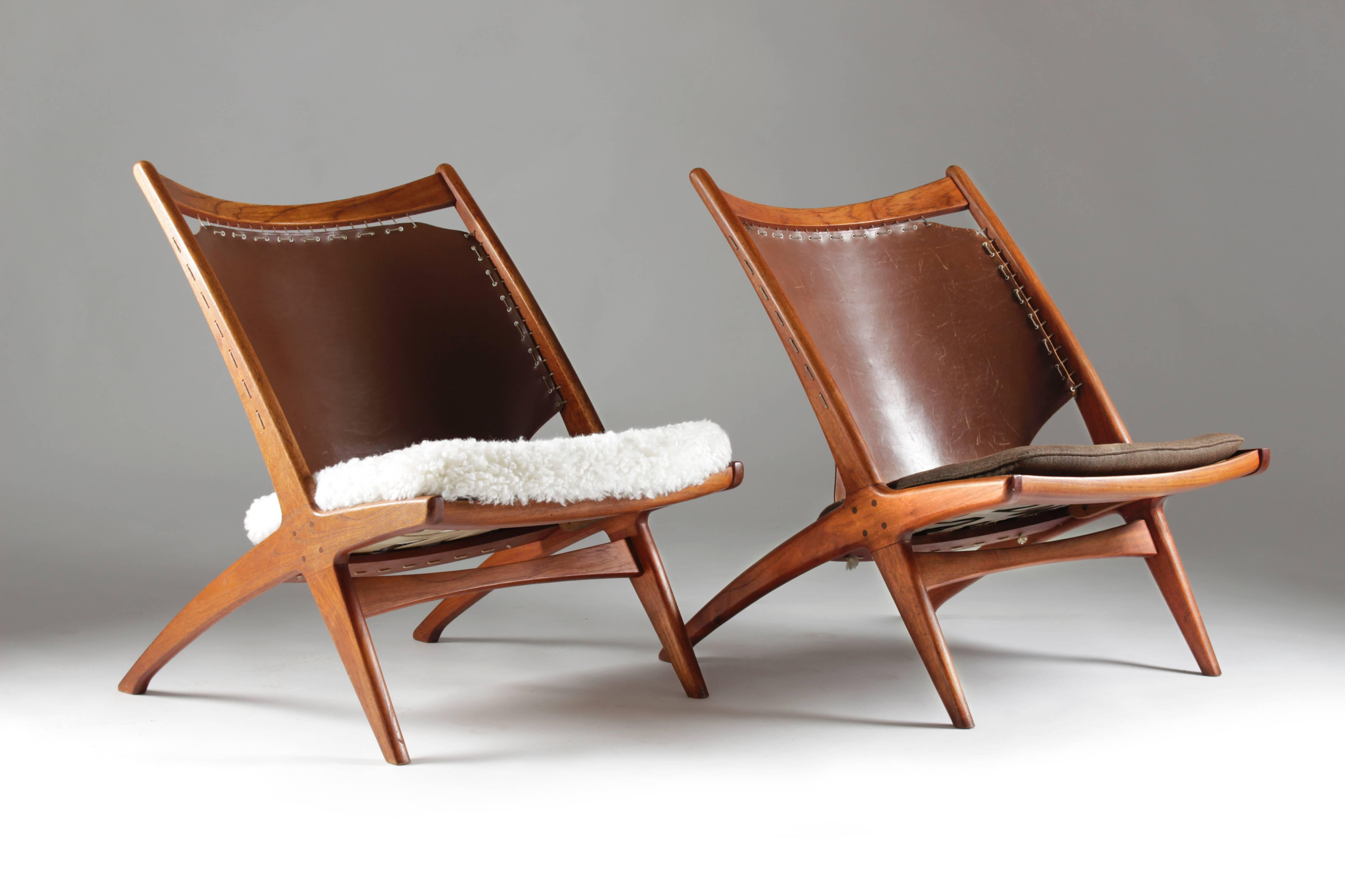 Leather Lounge Chair Krysset 