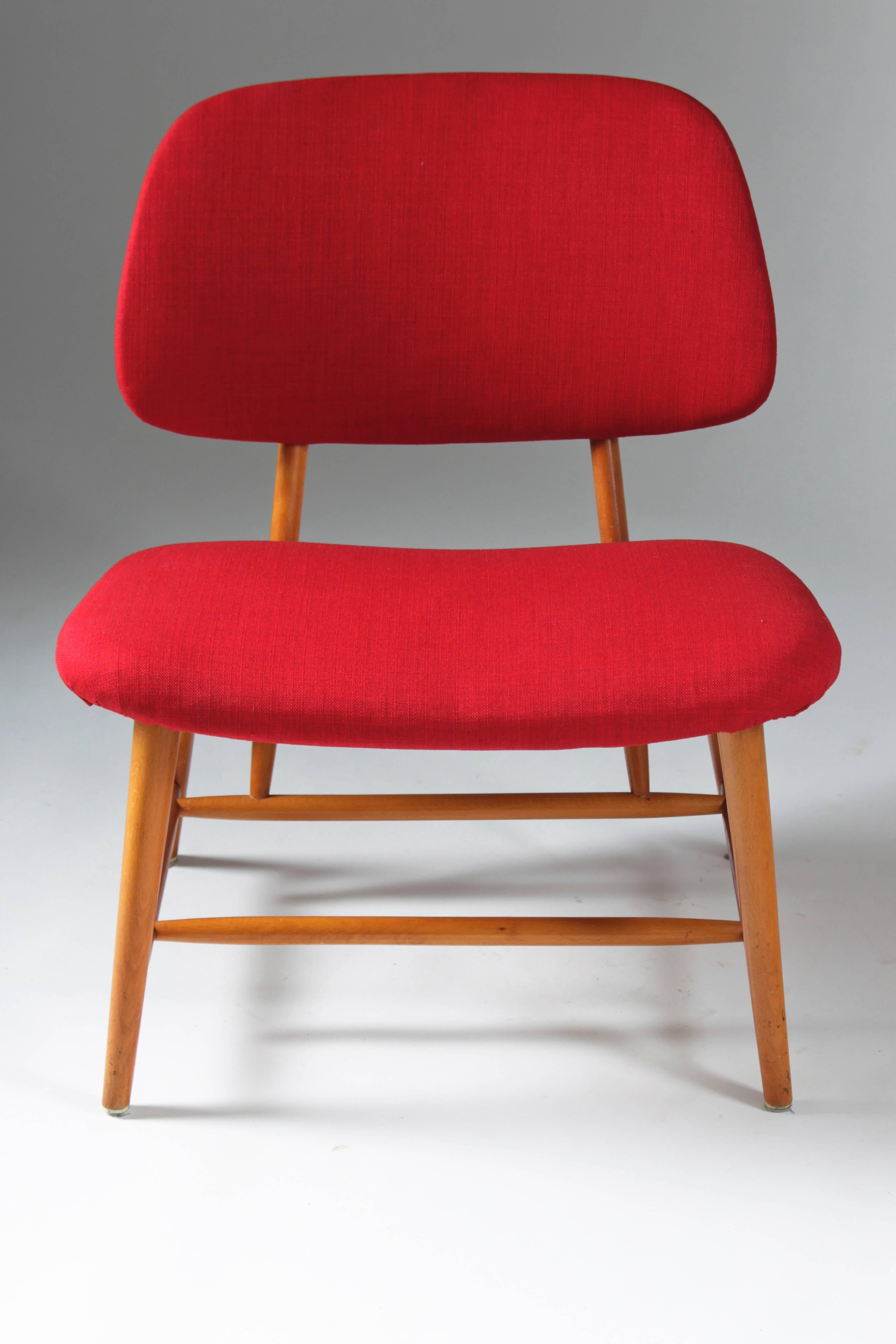 TeVe" Chairs by Alf Svensson for Ljungs Industrier, 1953 at 1stDibs