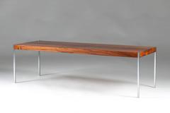 Side Table or TV Bench by Uno & Östen Kristiansson for Luxus