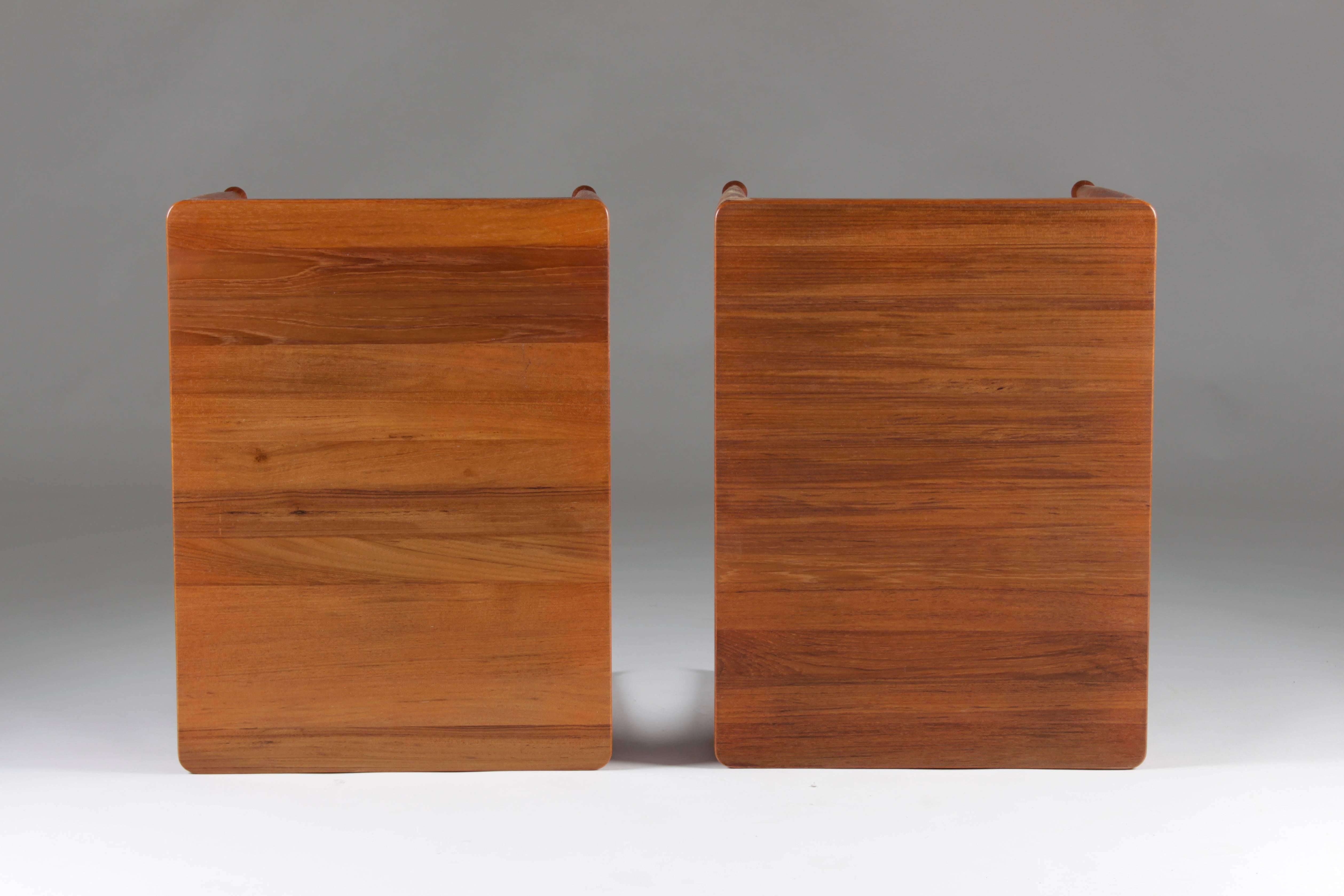 Swedish Pair of Side Tables 