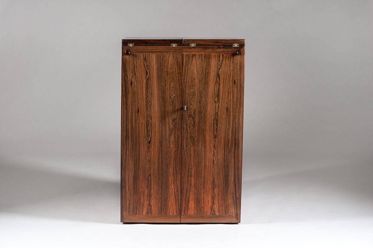 Danish Bar Cabinet by Reno Wahl Iversen for Dyrlund In Good Condition For Sale In Karlstad, SE