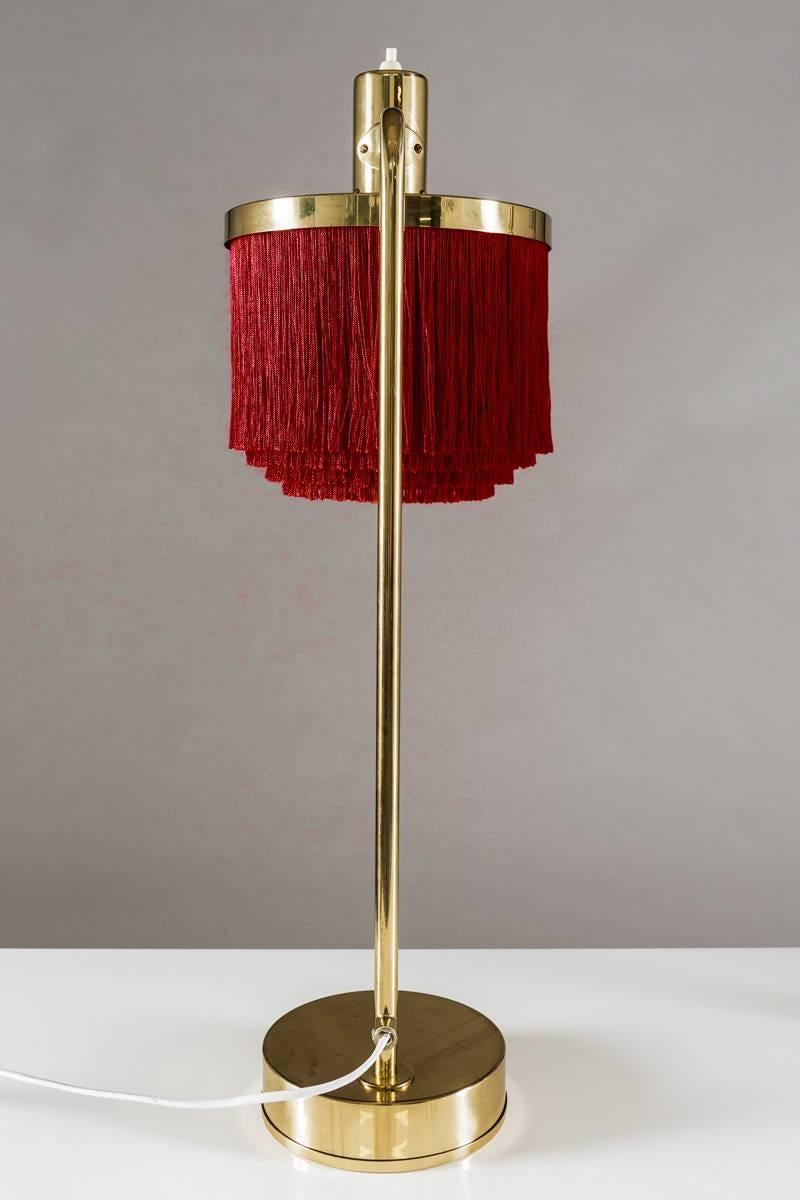 Pair of Fringe Table Lamps B140 by Hans-Agne Jakobsson 2