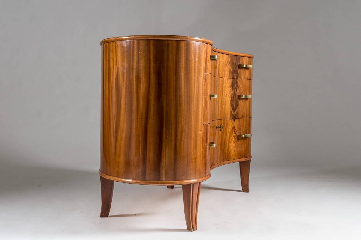 20th Century Swedish Grace Chest of Drawers by Axel Larsson for Bodafors, 1940s