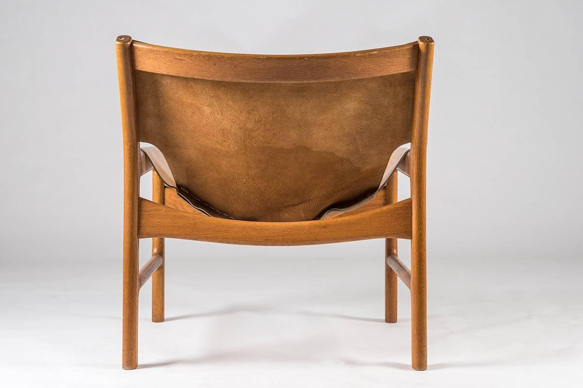 Scandinavian Modern Scandinavian Easy Chair Model 103 Designed by Illum Wikkelsø