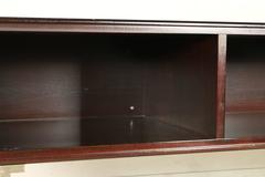 Cabinet by Moscatelli for Formanova Rosewood Veneer Metal Leatherette Vintage