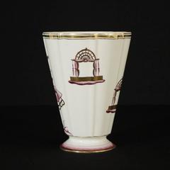 Keramikvase von Guido Andlovitz für Lavendel:: Italien:: 1930er Jahre