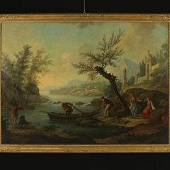 Jean Baptiste Lallemand Oil Painting on Canvas Landscape