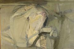 Large Oil on Canvas by Rodolfo Aricò Abstract Composition, Italy, 1960s