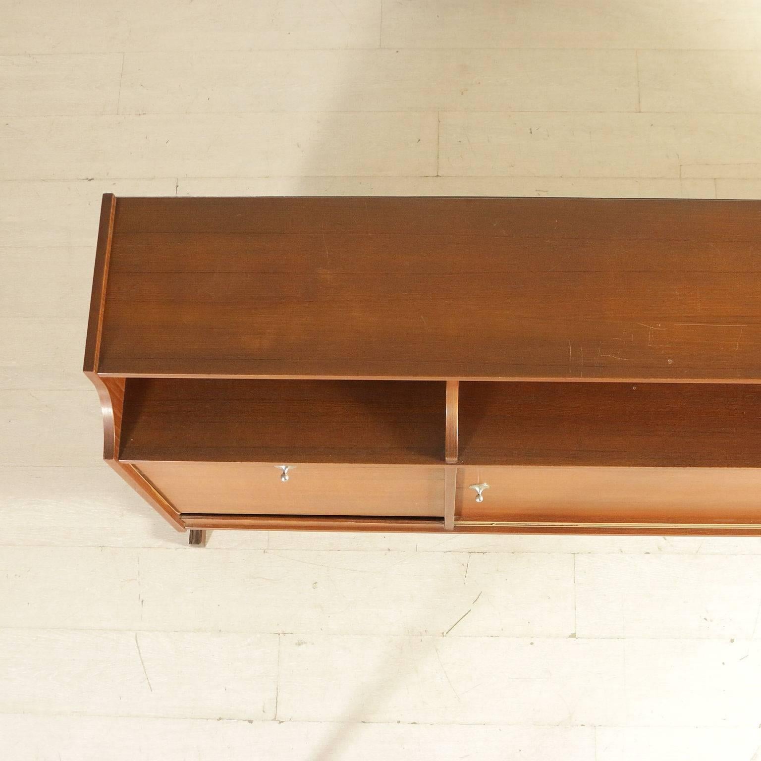 Cabinet Teak Veneered Wood Vintage Manufactured in Italy, 1960s 2