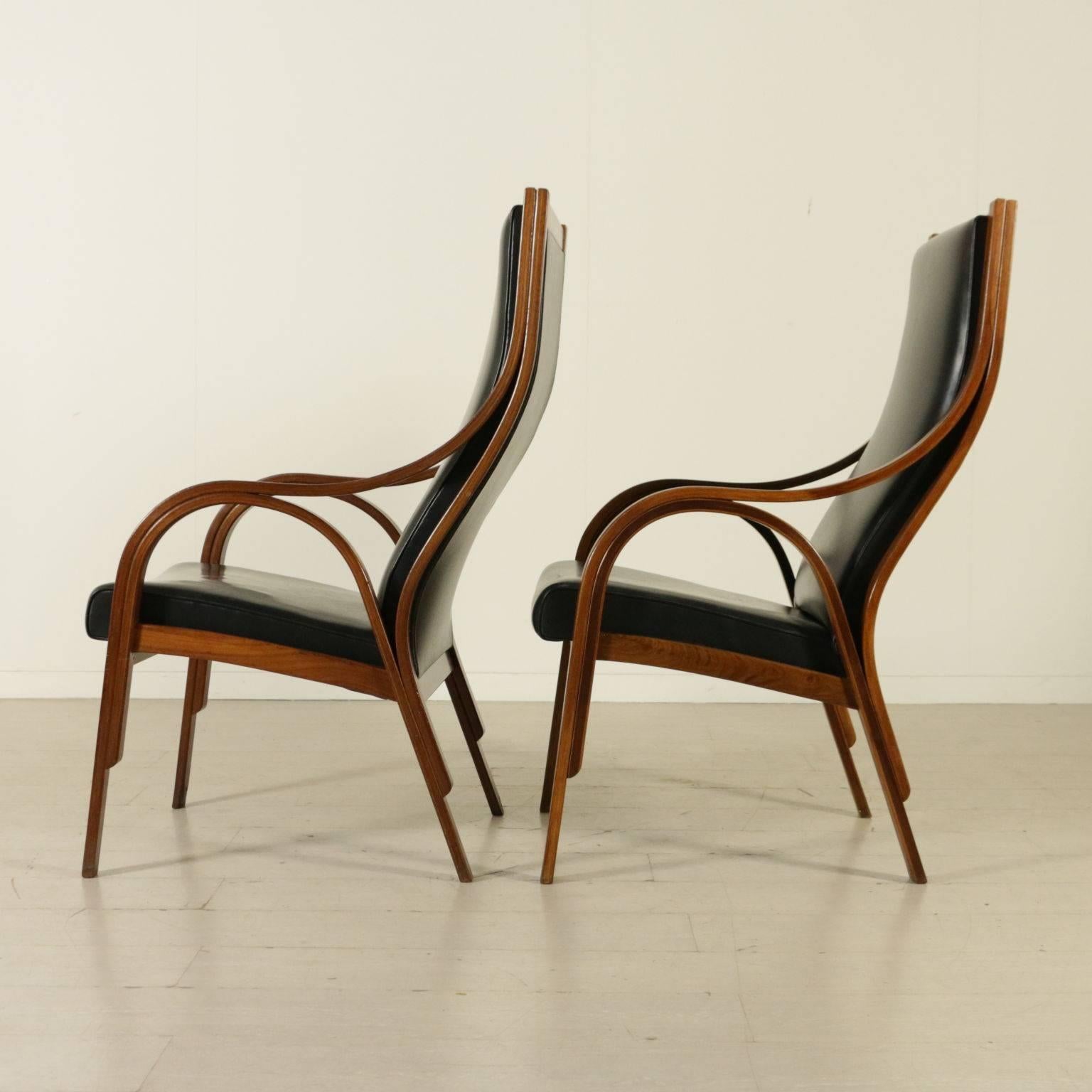 Cavour Armchairs by Stoppino, Meneghetti and Gregotti 2