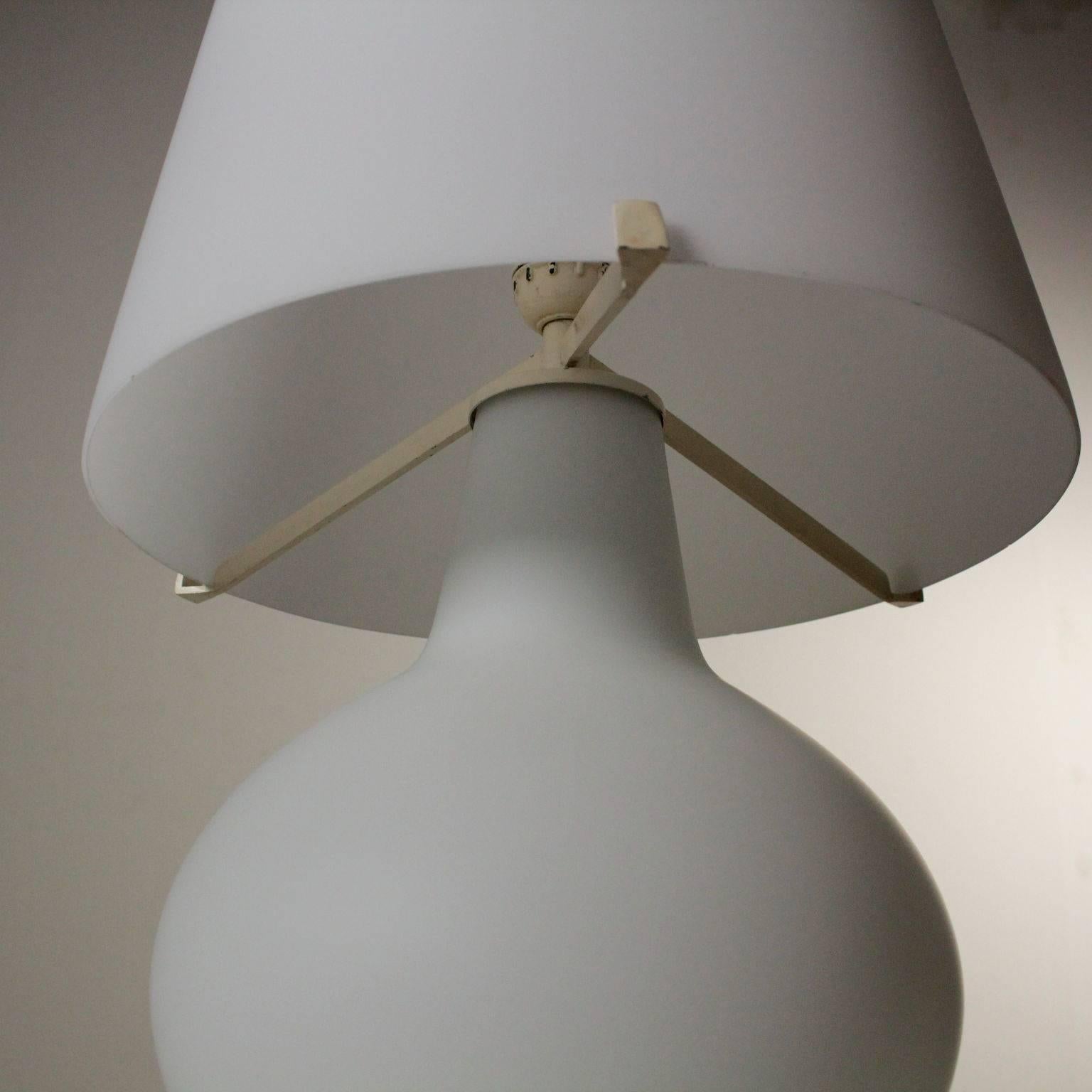 Italian Table Lamp Designed for FontanaArte by Max Ingrand Vintage, Italy, 1960s-1970s