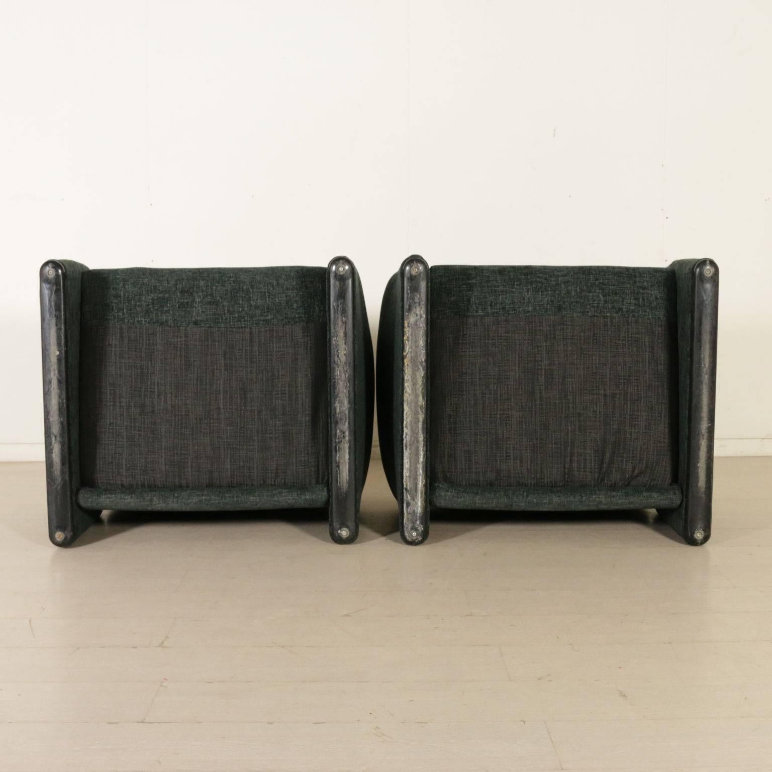 Pair of Armchairs Maralunga Designed for Cassina Vintage, Italy, 1970s-1980s 1