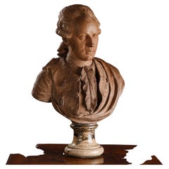 Claude Munier, Bust of Gentleman, 1780