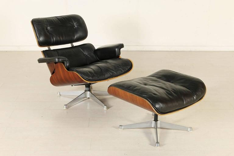 Swiveling Armchair by Charles and Ray Eames for ICF De Padova Vintage,  Italy at 1stDibs | icf eames chair, eames chair icf
