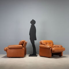 Paire de fauteuils « Coronado » de Tobia Scarpa pour B&B Italia, années 70