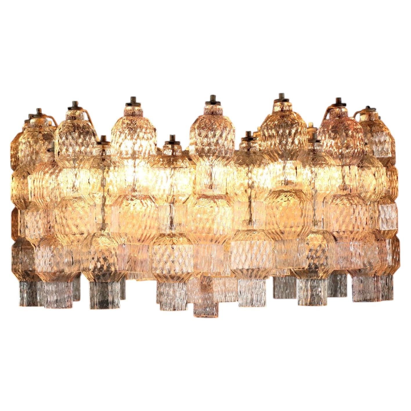 1960s Murano Glass Pendant Lamp For Sale