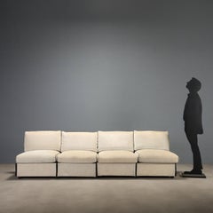 "Chair-a-bank" Sofa by Mario Bellini for Cassina, Four-Seater Version