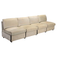 "Chair-a-bank" Sofa by Mario Bellini for Cassina, Four-Seater Version
