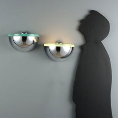 Paire d'appliques des années 70, créées par Gianni Celada pour Fontana Arte