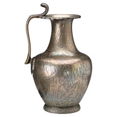 Jarra de plata de Mario Poli, Milán, Italia, aproximadamente a mediados del siglo XX