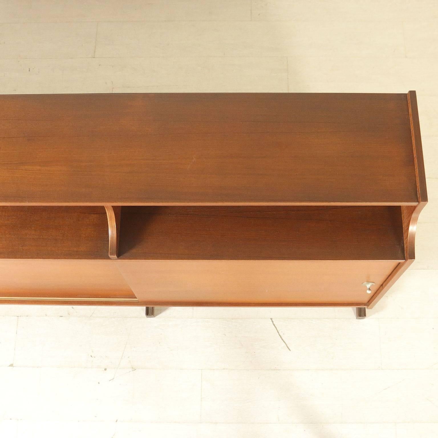 Cabinet Teak Veneered Wood Vintage Manufactured in Italy, 1960s 3