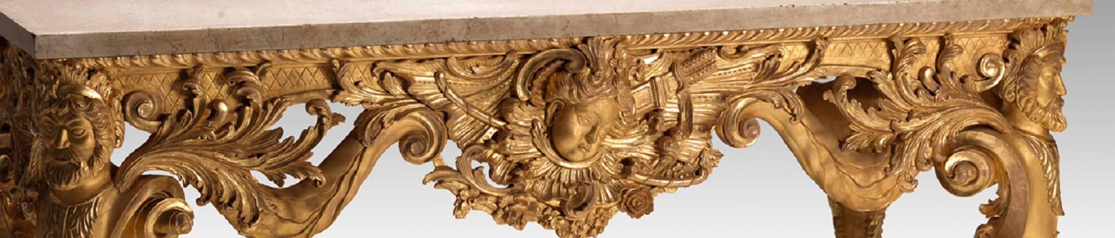Contemporary 'Kirklington Park' Console Table in the manner of Matthias Lock For Sale
