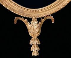 Oval Mirror in the manner of Robert Adam
