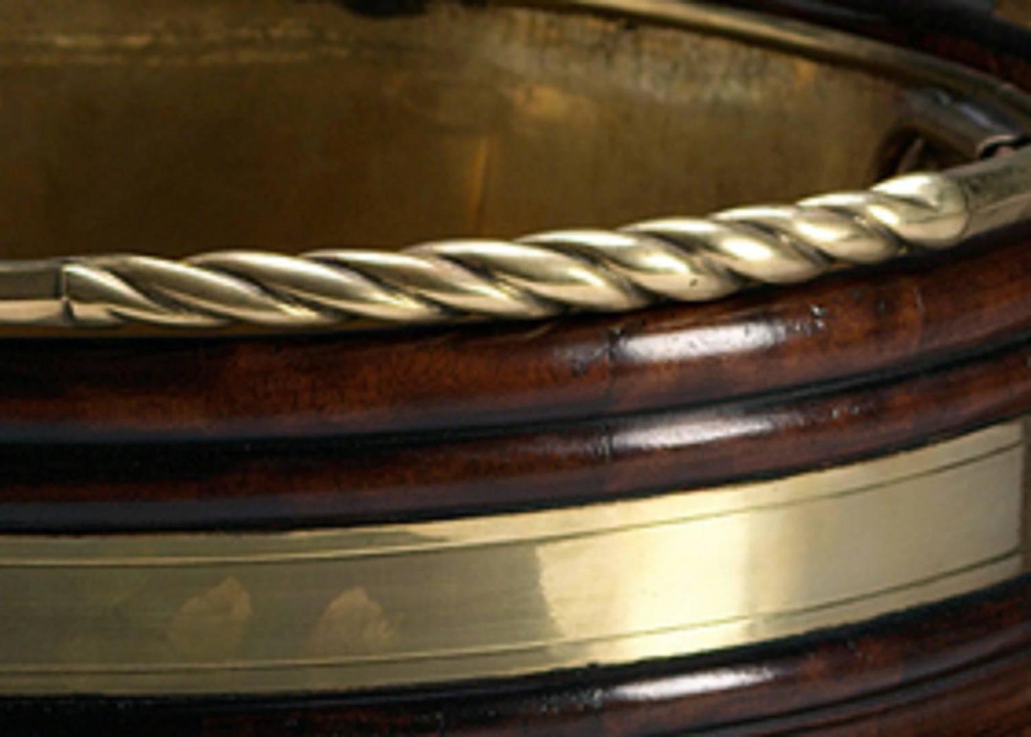 Irish Mahogany Turf Buckets For Sale at 1stdibs