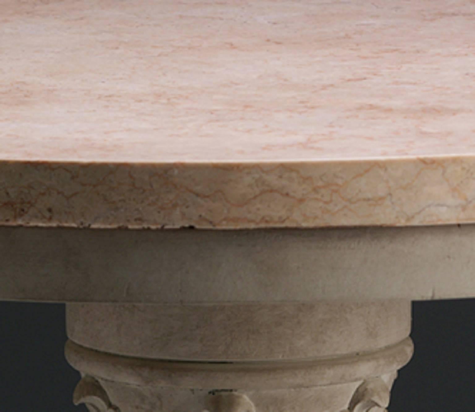 Hand-Carved Centre Table in the Regency manner For Sale