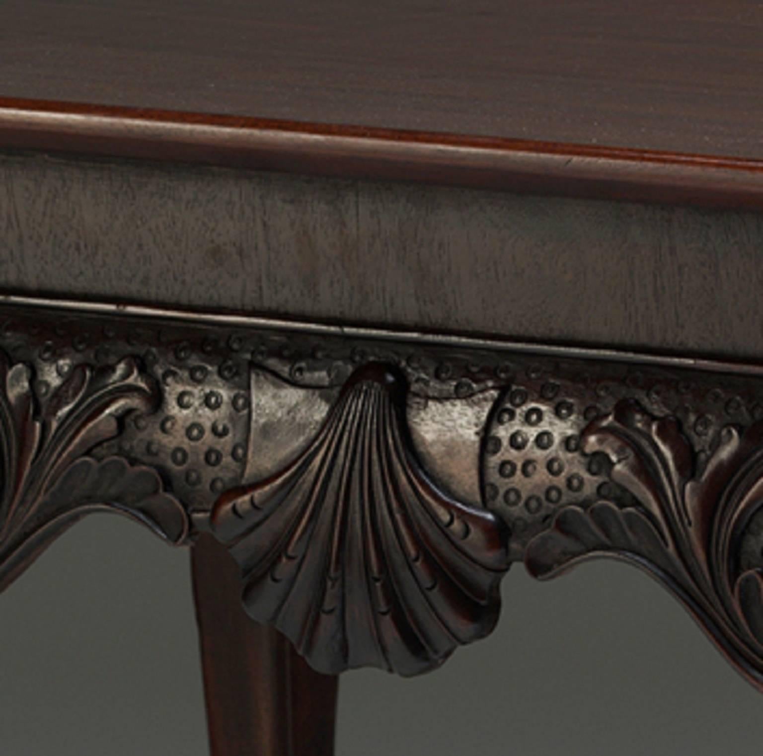 Hand-Crafted Irish Silver Table For Sale