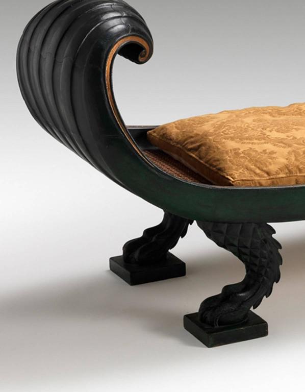 Crocodile Pavilion Chaise For Sale at 1stDibs