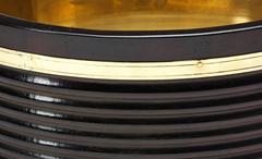 Irish Mahogany Ribbed Circular Tub