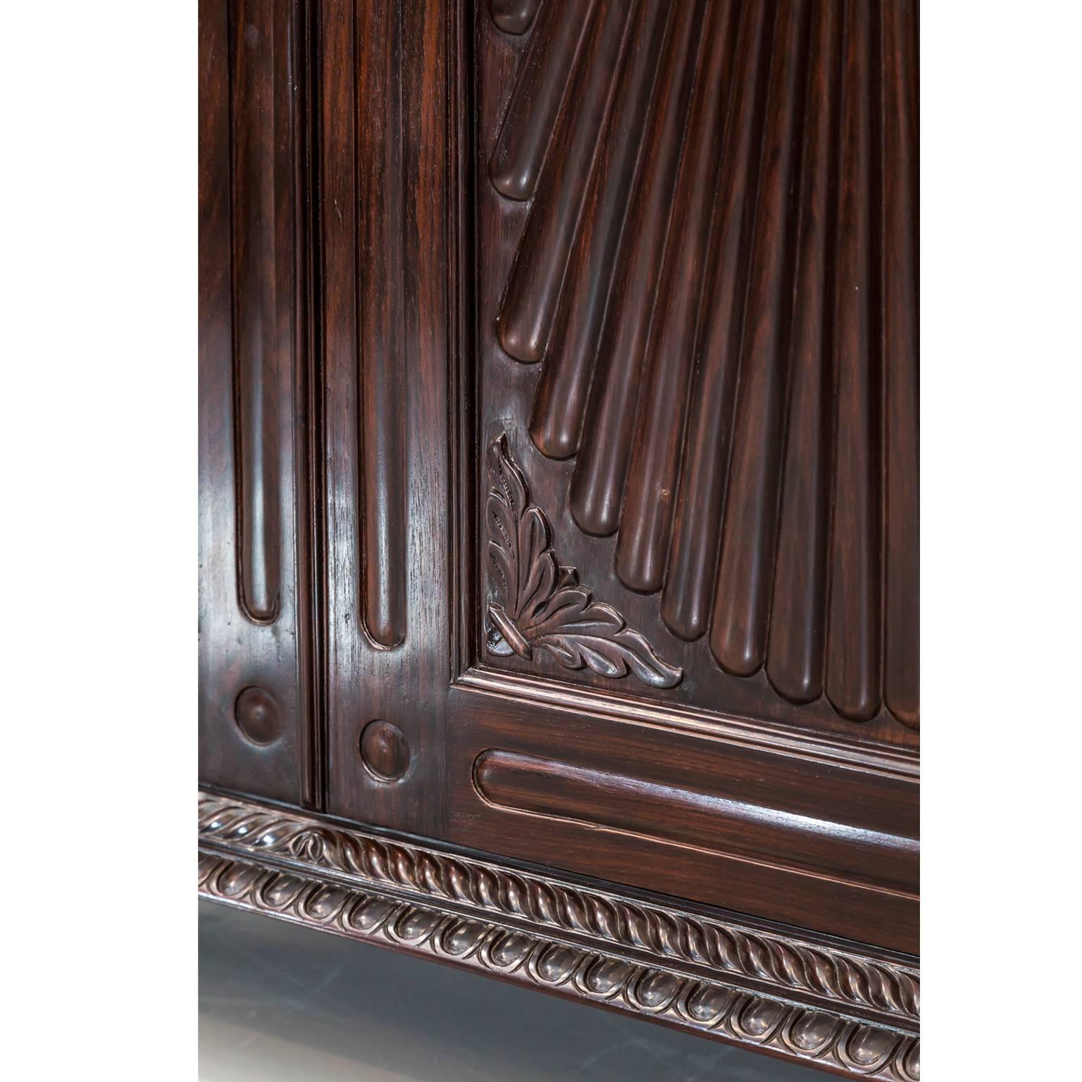 Anglo-Indian or British Colonial Rosewood Cupboard 2