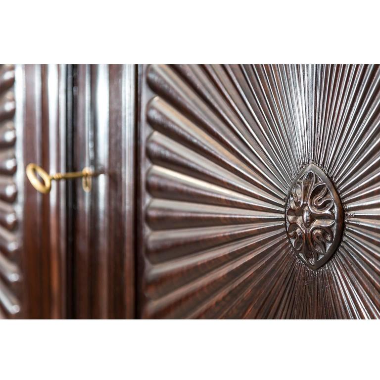 AngloIndian or British Colonial Rosewood Cupboard at 1stDibs