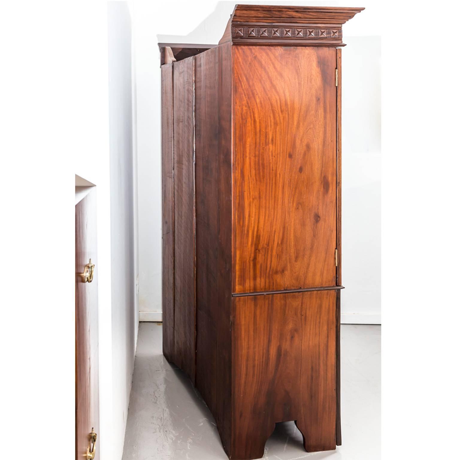 Antique Indo-Portuguese or Portuguese Colonial Rosewood Cupboard 2