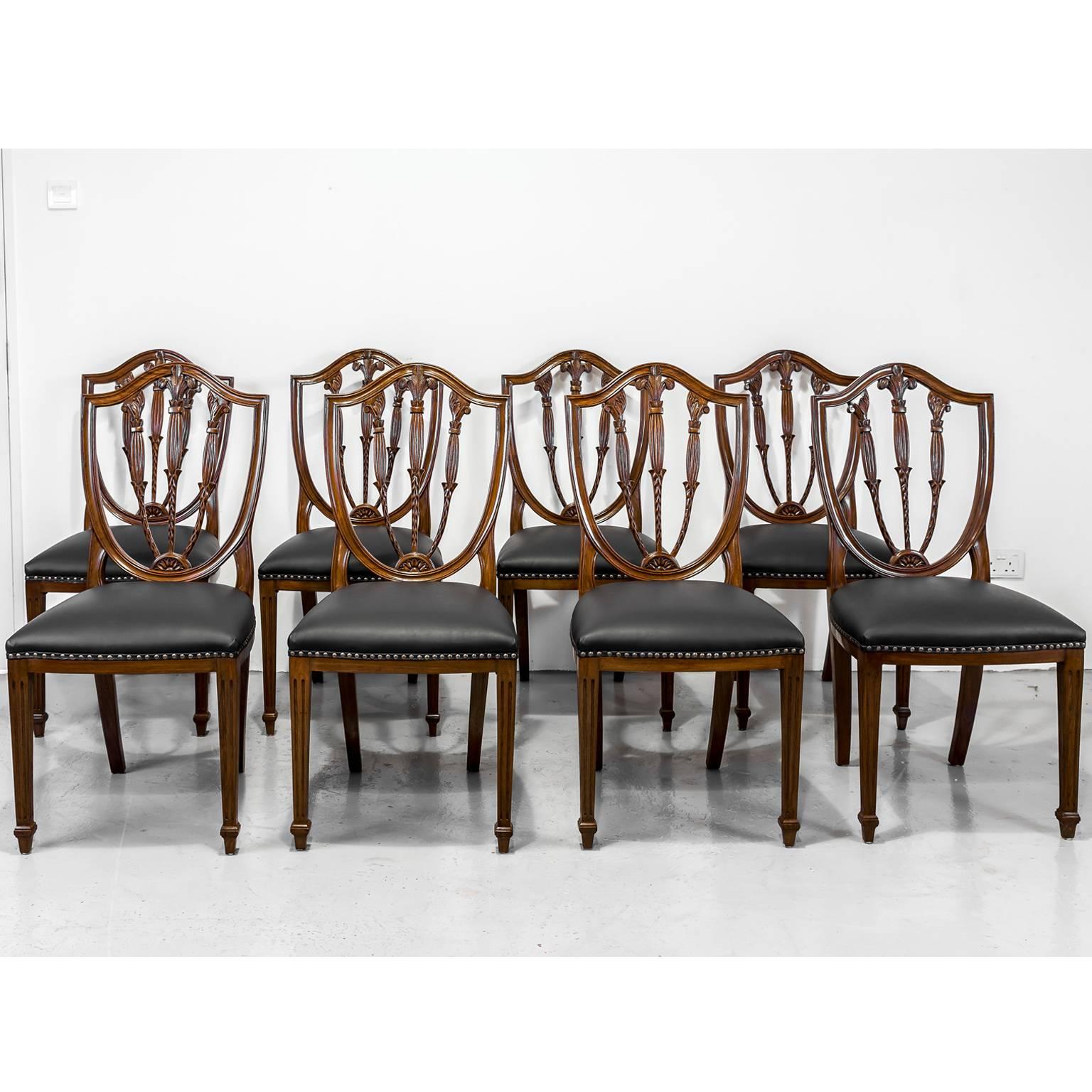 Anglo-Indian or British Colonial Teakwood Extending Dining Table with Ten Chairs 3