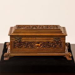 Anglo-Indian or British Colonial Sandalwood Box