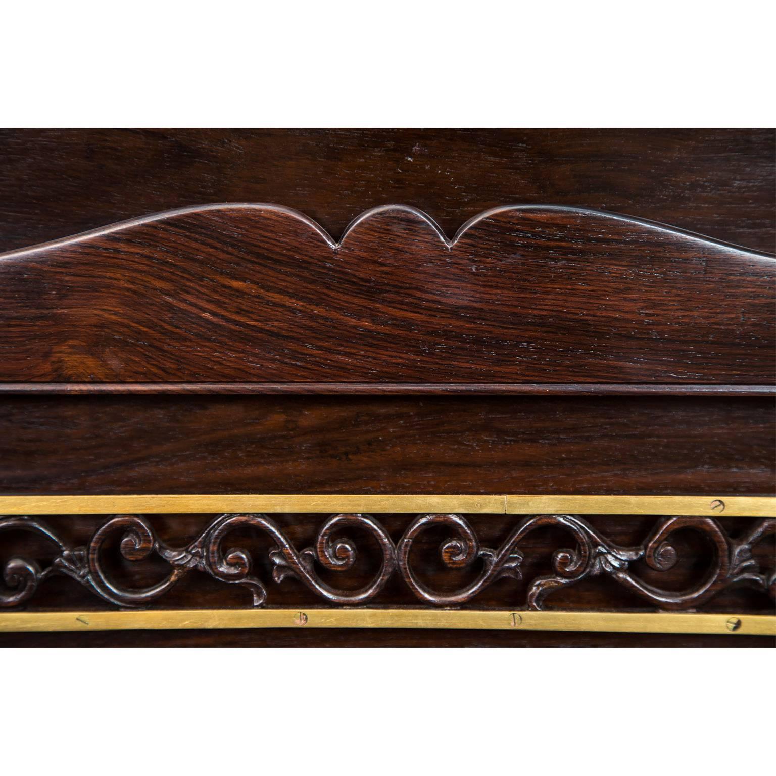 Anglo-Indian or British Colonial Teakwood Writing Box 3