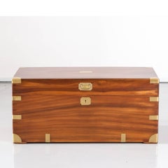 Antique Anglo-Indian or British Colonial Camphor Chest