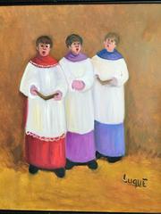 Choirboys Singing in Altar by Luque, Spain