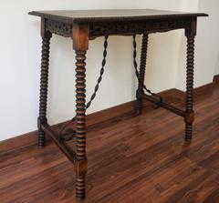 19th Century Spanish Side Table, End Table