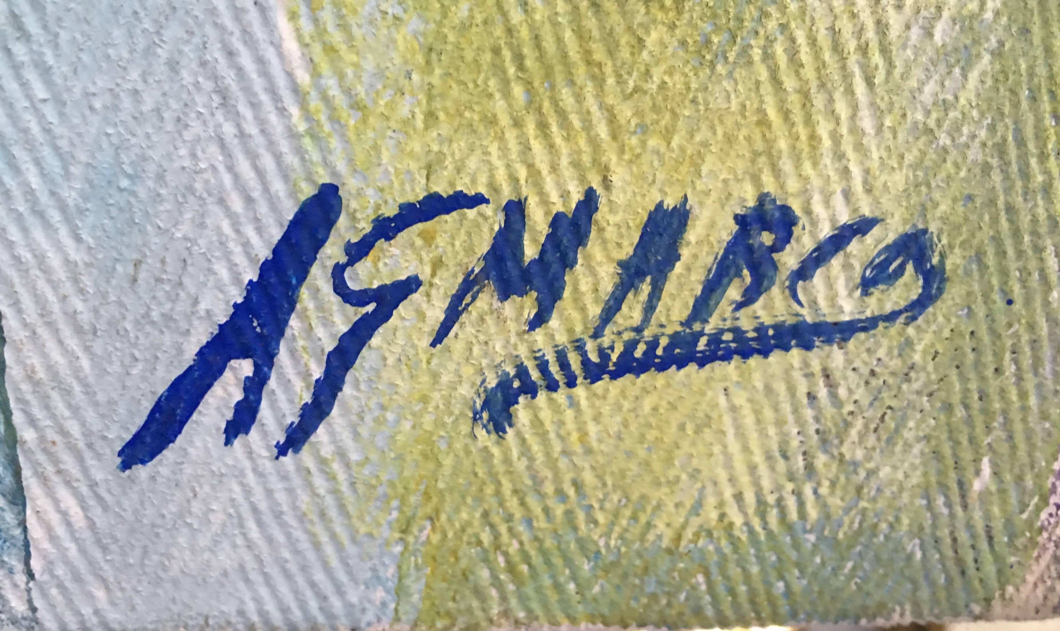 Conjunto de tres óleos sobre lienzo de A. G. Marco, España, hacia 1940 en venta 2