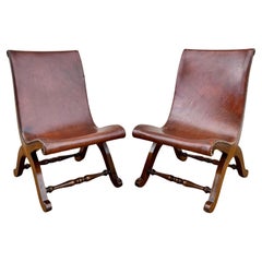 Wood Slipper Chairs