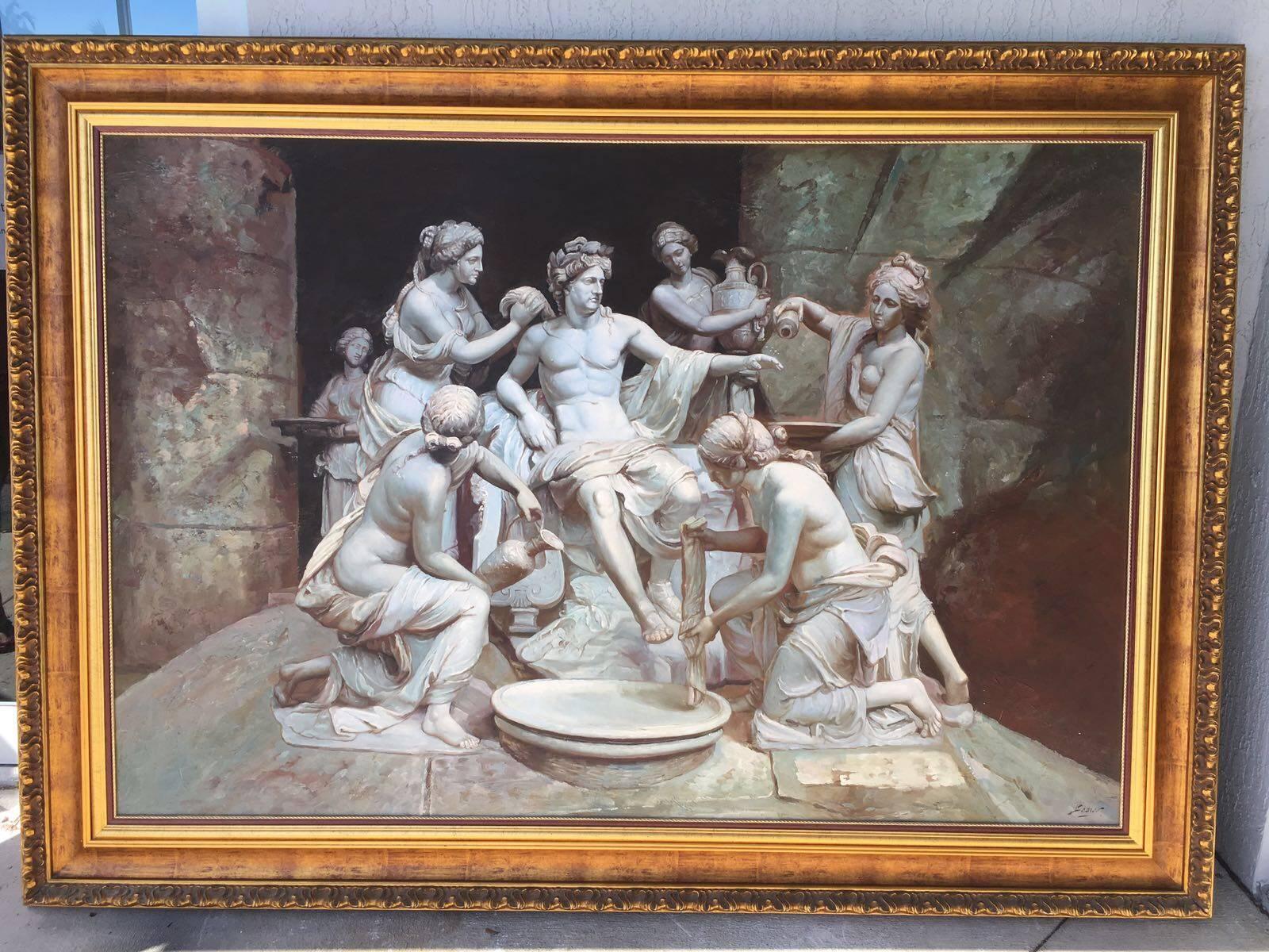 apollo attended by the nymphs of thetis