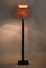 Contemporary Cast-Iron Lamp Floor