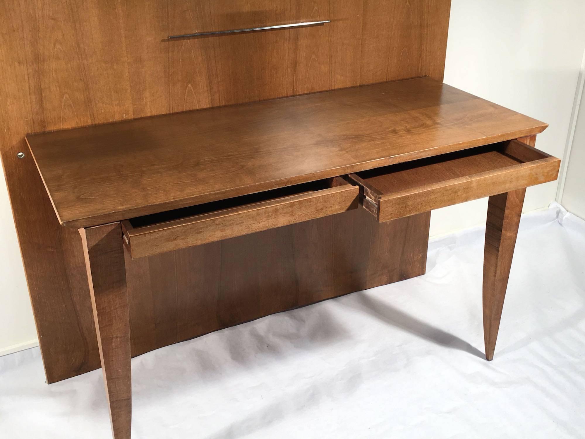 Post-Modern 1990, Sycamore Writing Desk, Design Christian Liaigre, France For Sale